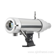 Infrared pyrometer works based on infrared